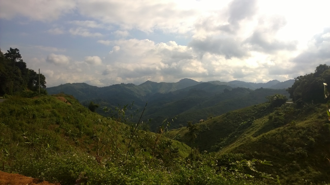 Blick auf die Berge....auf was denn auch sonst.