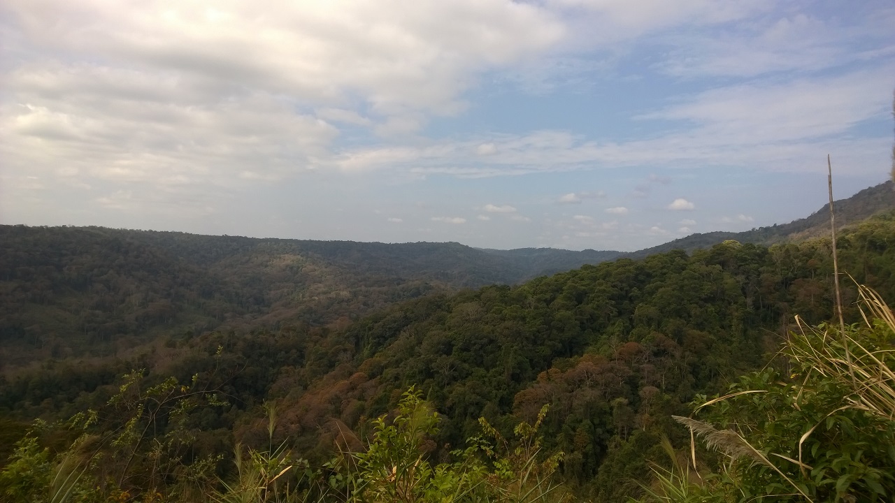 Blick von 500 m....