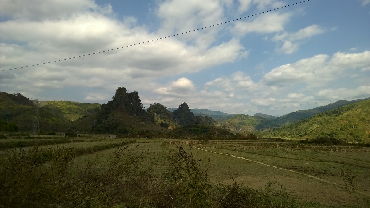 Nette Landschaft.