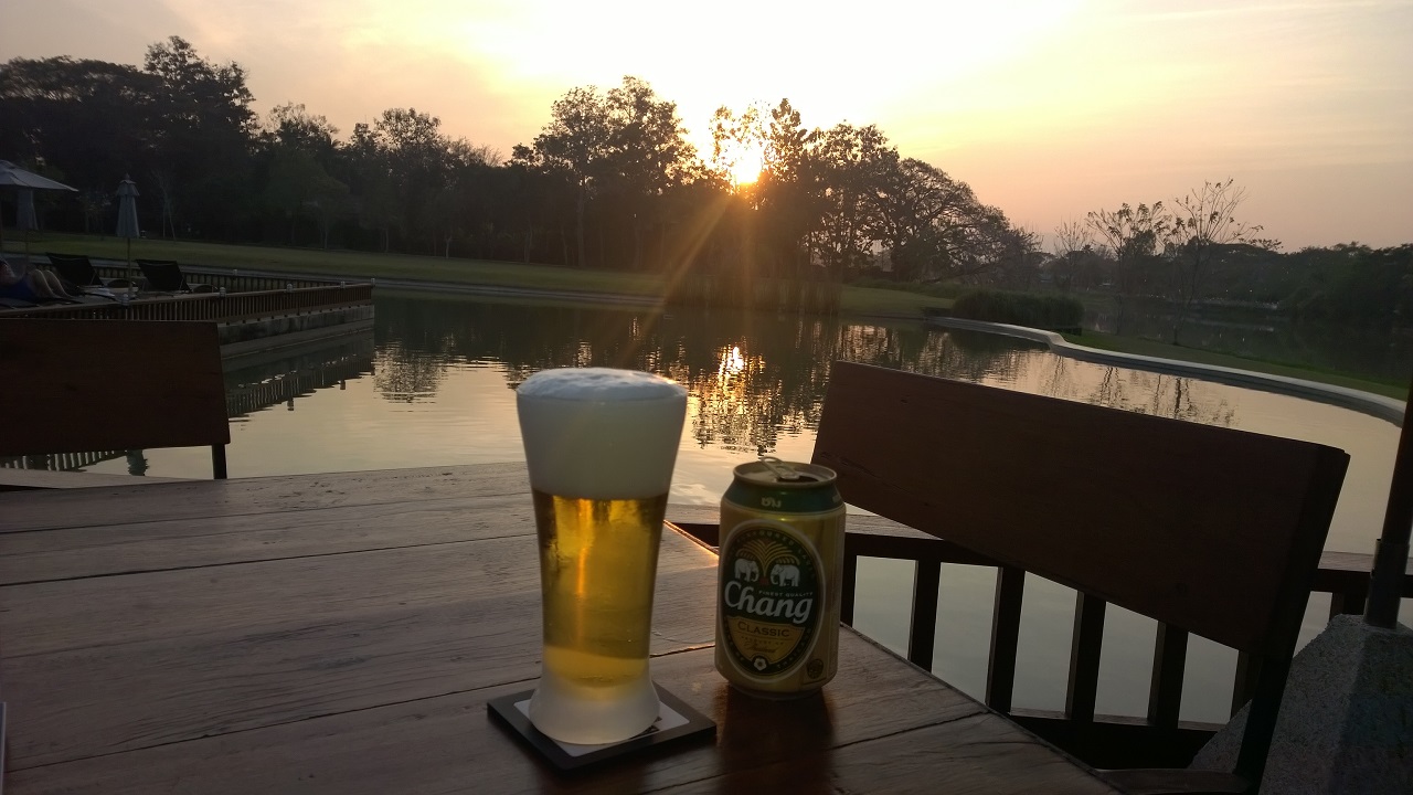 Abendstimmung in Chiang Rai